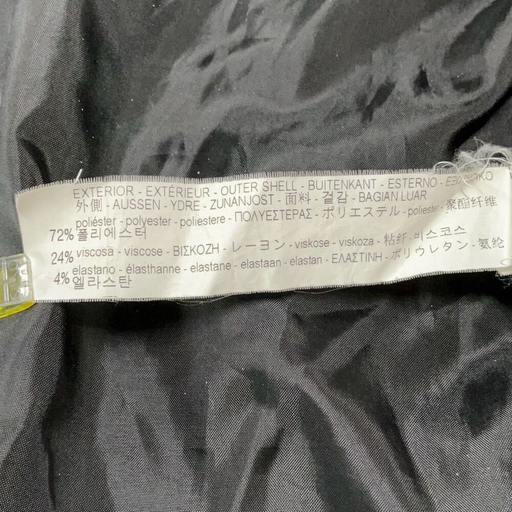 Zara Basic Collection Gray Plaid Single Breasted … - image 7